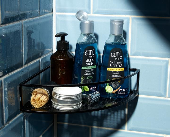 Produktbild Guhl Men Voll & Stark Shampoo kräftigend (250 ml, Flüssiges Shampoo)