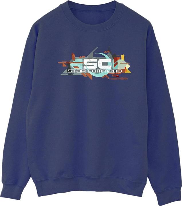 Actual product image Disney Womens/Ladies Lightyear Star Command Graphic Title Sweatshirt (XL)