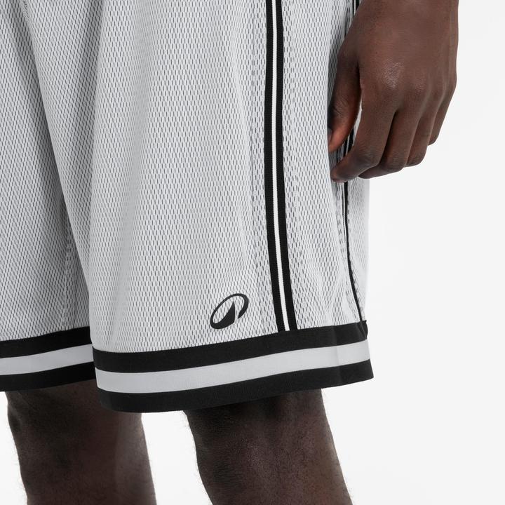 Produktbild Kipsta Damen/Herren Basketball Shorts wendbar leicht - SHR 500 schwarz-weiss (XS)