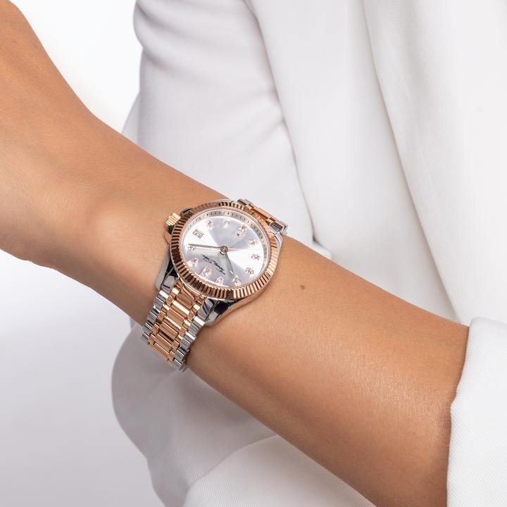 Produktbild Thomas Sabo Damenuhr Bicolor roségold silber (Analoguhr, 33 mm)