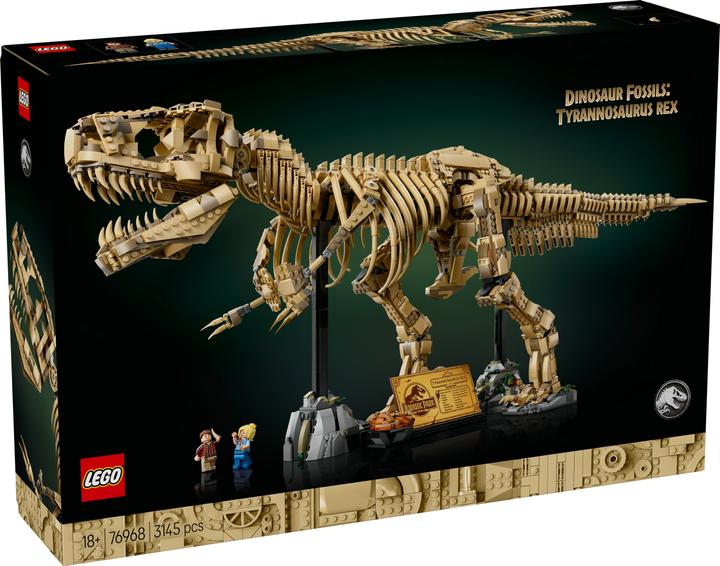 Immagine prodotto LEGO Dinosaurier-Fossilien: Tyrannosaurus rex (76968, LEGO Jurassic World, Set LEGO rari)