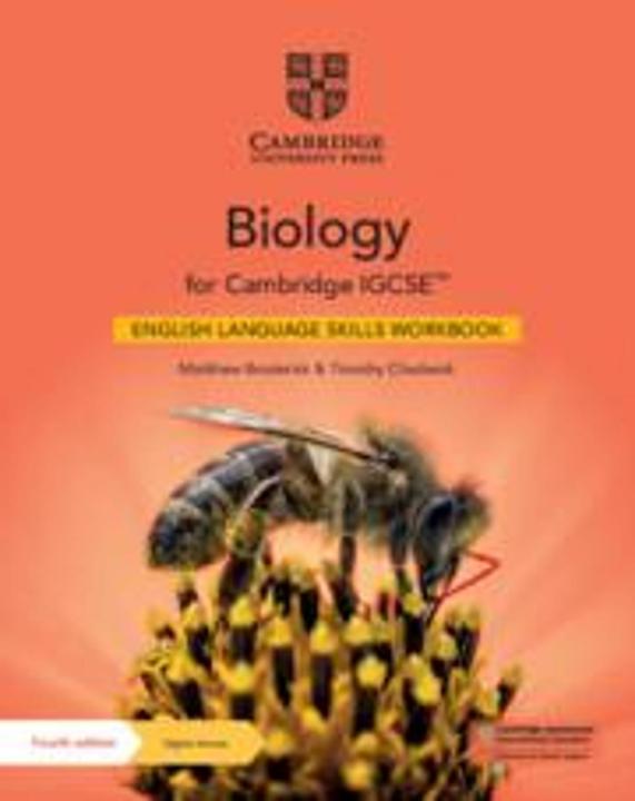 Image du produit Biology for Cambridge IGCSE™ English Language Skills Workbook with Digital Access (2 Years) (Anglais, Timothy Chadwick, Matthew Broderick, 2022)