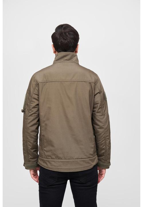 Produktbild Brandit Fleece Ripstop Outdoorjacke Grösse M Farbe Oliv (M)