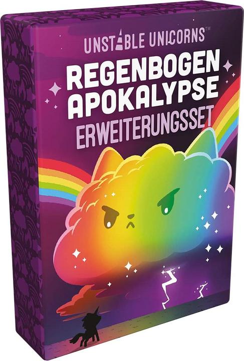 Image du produit Unstable Games TTUD0006 - Unstable Unicorns - Regenbogen-Apokalypse, pour 2-8 joueurs, dès 8 ans, extension FR (Allemand)