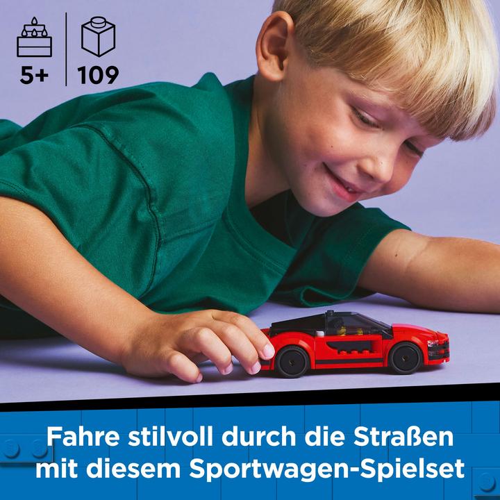 Actual product image LEGO Roter Sportwagen (60448, LEGO City)