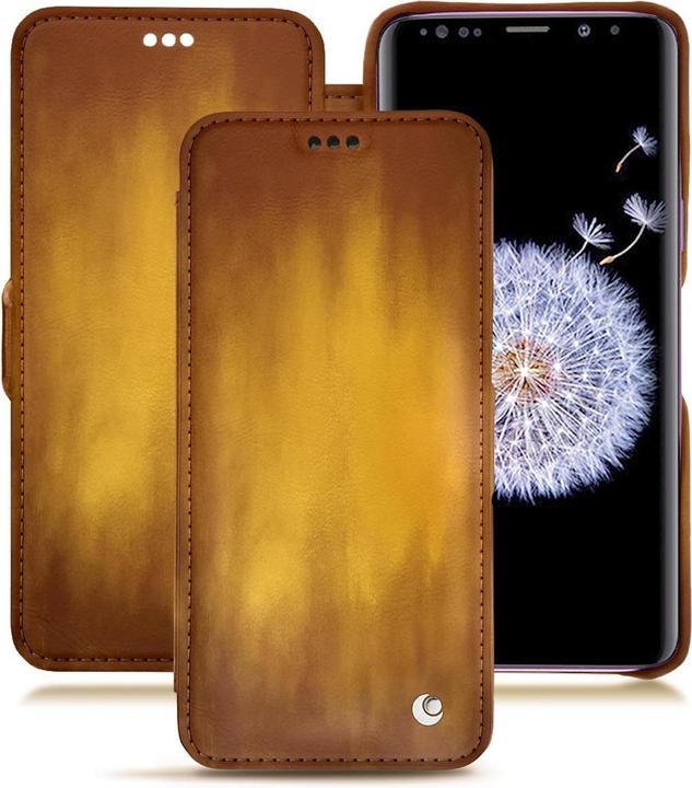 Productafbeelding Noreve Lederen omslag horizontaal (Samsung Galaxy S9+)