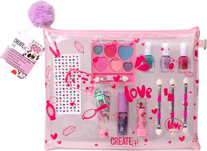 Actual product image Create It! Make-up bag with contents