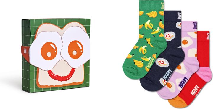 Immagine prodotto Happy Socks Set regalo di maschere (confezione da 4, 33 - 35)