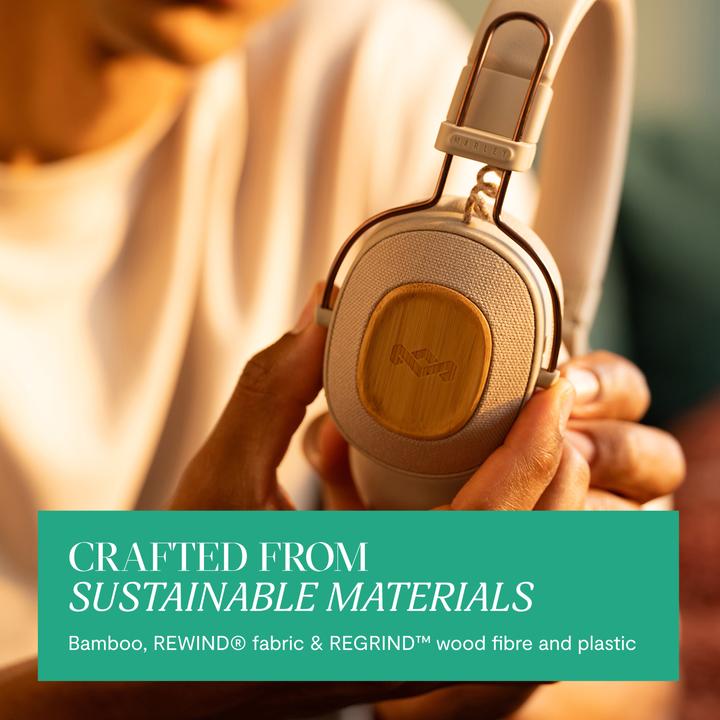 Actual product image House of Marley Positive Vibration Bluetooth headphones (50 h)