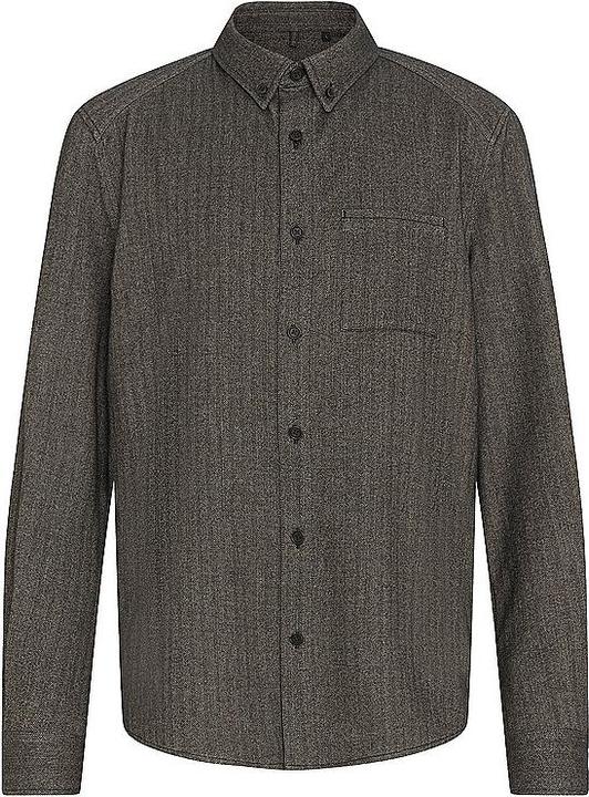 Actual product image Drykorn Herringbone Liet Overshirt Grey (S)