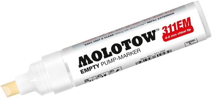 Actual product image Molotow Felt-tip pen 327HS 311EM Blank, 4-8mm Chisel-Sze (8 mm, 1 x)