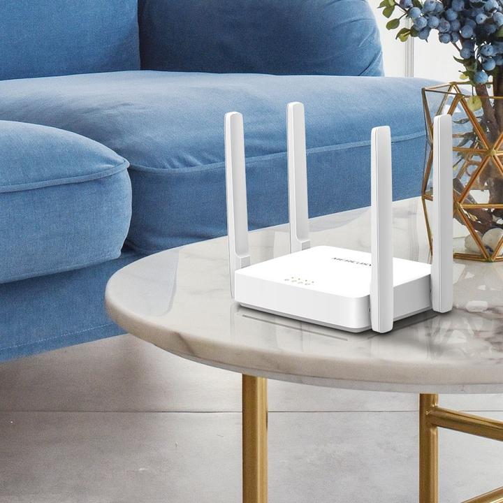 Actual product image Mercusys AC10 WLAN Router Fast Ethernet Dual-Band (/5 GHz)