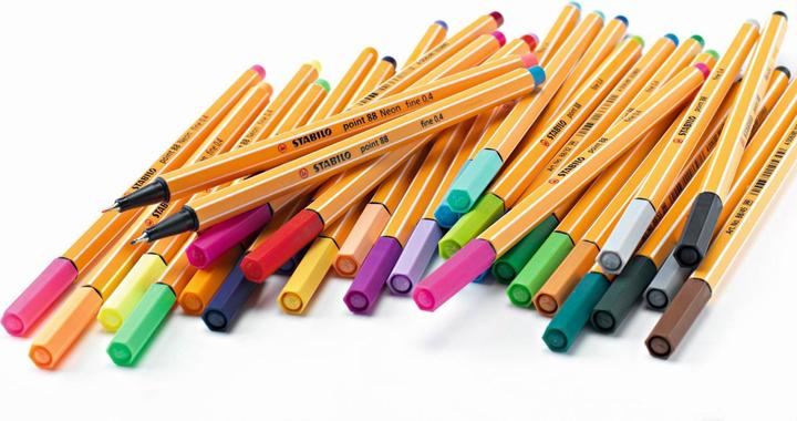 Immagine prodotto STABILO punto 88 Custodia in metallo (Multicolore, 50 x)