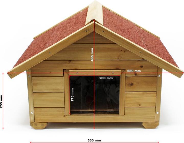 Actual product image Wiltec Cat hut (Cat)