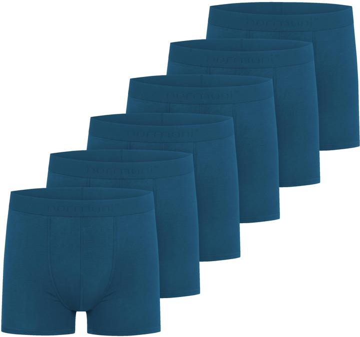 Normani 6 Herren Boxershorts aus Bambus-Viskose mit Geschenk Box - 9001