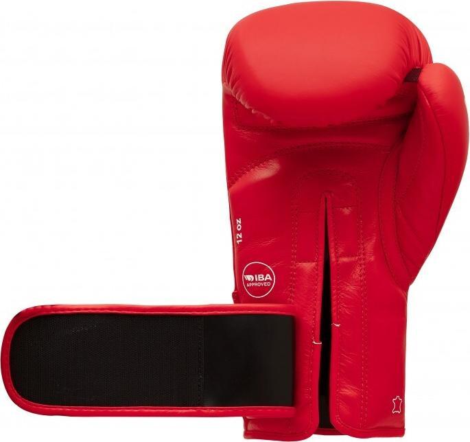 Produktbild adidas Boxhandschuhe Velcro IBA Boxing Gloves rot 12oz (12 OZ, 12)