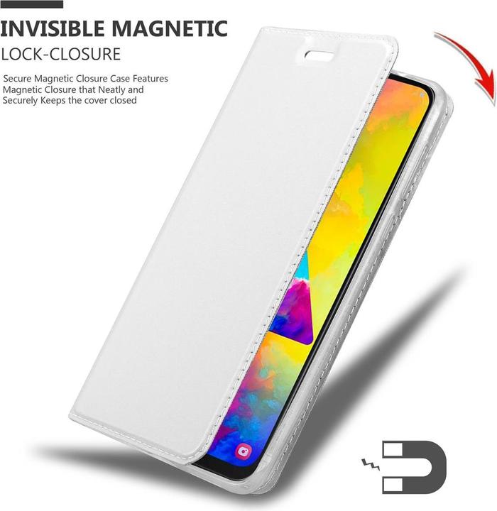 Immagine prodotto Cadorabo Copertina in stile libro di classe (Samsung Galaxy M20)