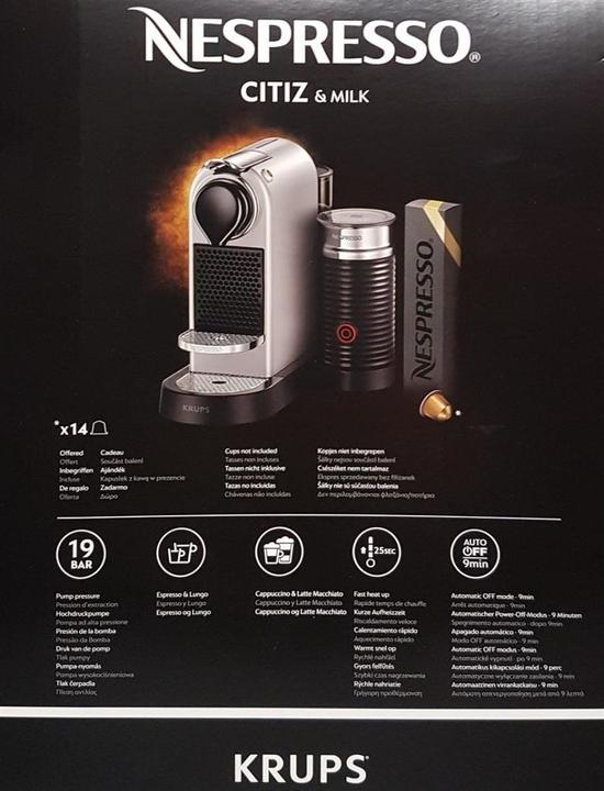 Immagine prodotto Krups Nespresso CitiZ & Milk (NESPRESSO Original)