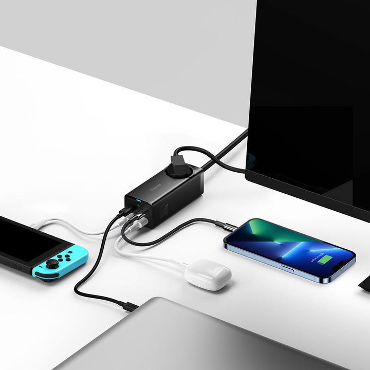 Productafbeelding Baseus GaN3 Pro Desktop Power Strip 65W (65 W)