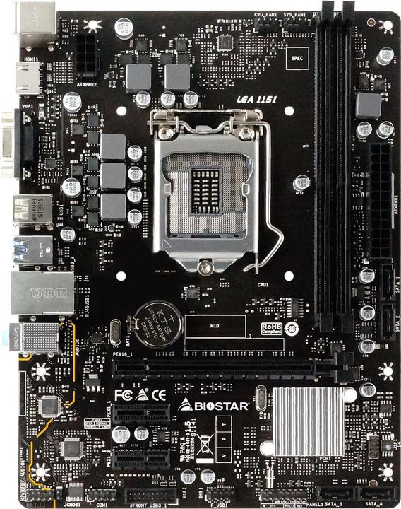 Actual product image Biostar Bios H310MHP 3.0 (LGA 1151, Intel H310, mATX)