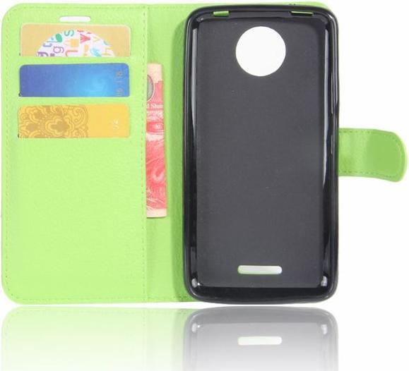 Produktbild MU Classic Lederhülle mit Litchitextur (Motorola Moto C Plus)