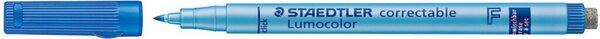 Produktbild Staedtler Lumocolor F correctable (Blau, 0.60 mm, 1 x)