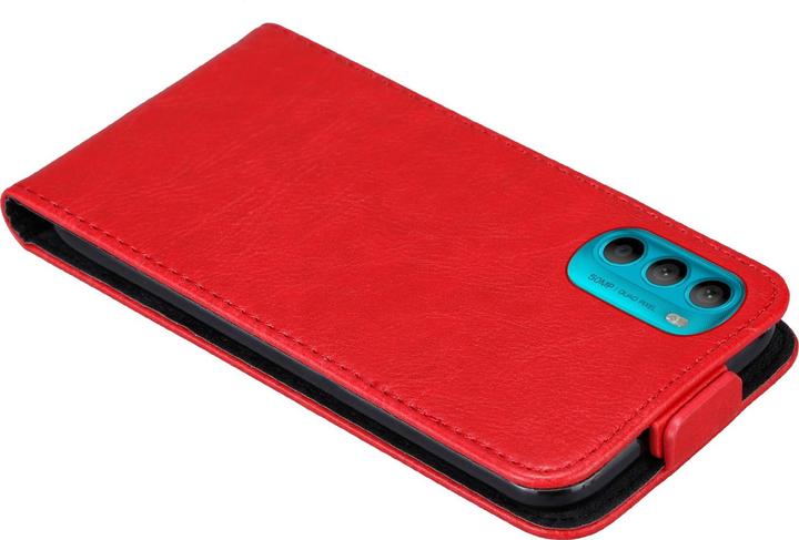 Actual product image Cadorabo Flip like Invis cover (Motorola Moto G71 5G)