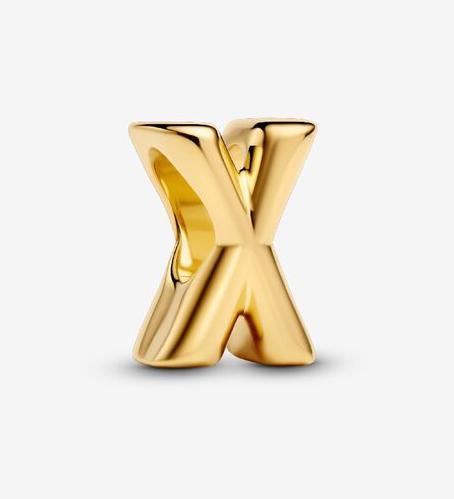 Pandora Alphabet-Mini-Charm: Ihre Persönliche Botschaft (Kein weiteres Material)