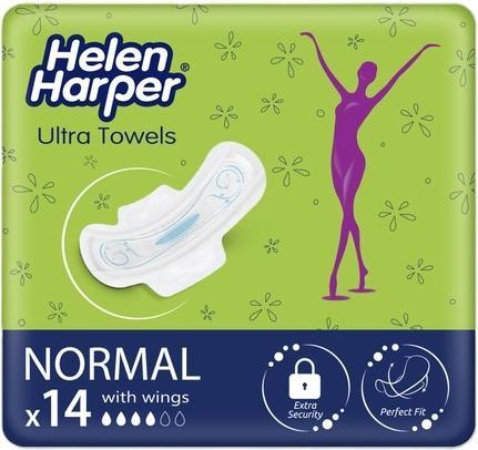 Immagine prodotto Ontex Helen Harper Towel Binden (14 x, Fodere per mutande)