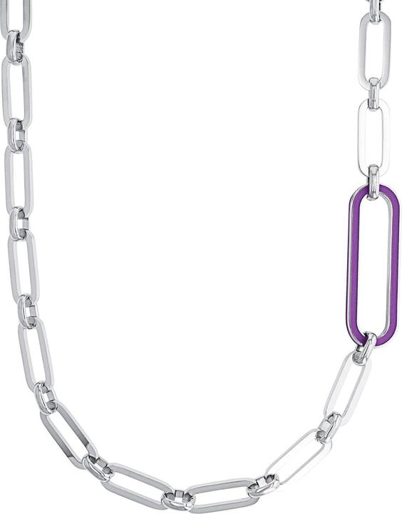 S.Oliver Halsschmuck für Damen, Edelstahl (Edelstahl, 42 cm)