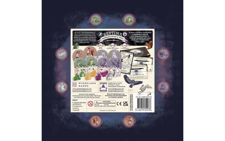 Actual product image Skellig Games Connoisseur game Septima: Transformations and Omens -EN- (German)