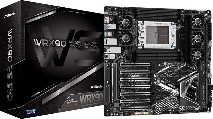 Produktbild AsRock WRX90 WS EVO (sTR5, AMD WRX90, E-ATX)