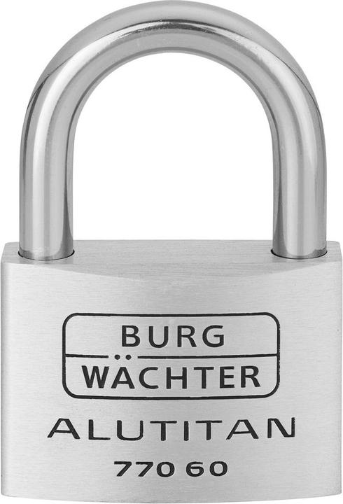 Produktbild Burg Wächter Vorhängeschlösser 770 Alutitan