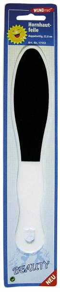 Magni Hornhautfeile doppelseitig 22,8cm Hornhautreibe Hornhautraspel Wundmed