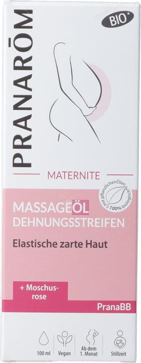 Produktbild Pranarom PranaBB Schwangerschaft Massageöl Dehnungsstreifen Bio (100 ml)