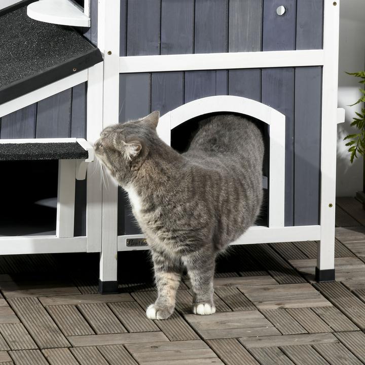 Produktbild PawHut Katzenhaus (Katze)