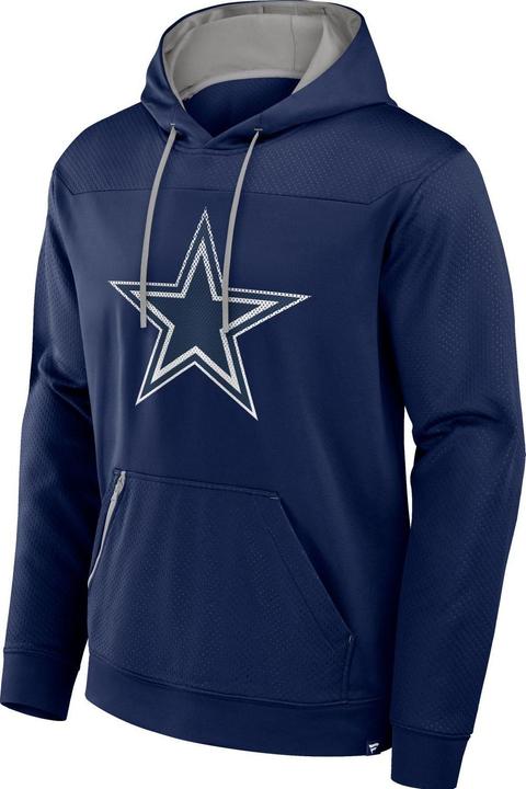 Immagine prodotto Fanatics Felpa con cappuccio Dallas Cowboys Defender Dotted NFL navy - M (M)
