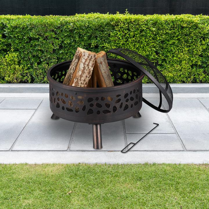 Actual product image Relaxdays Fire bowl (60 cm)