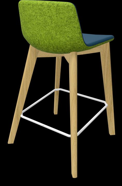 Immagine prodotto Narbutas Sgabello da bar Twist & Sit