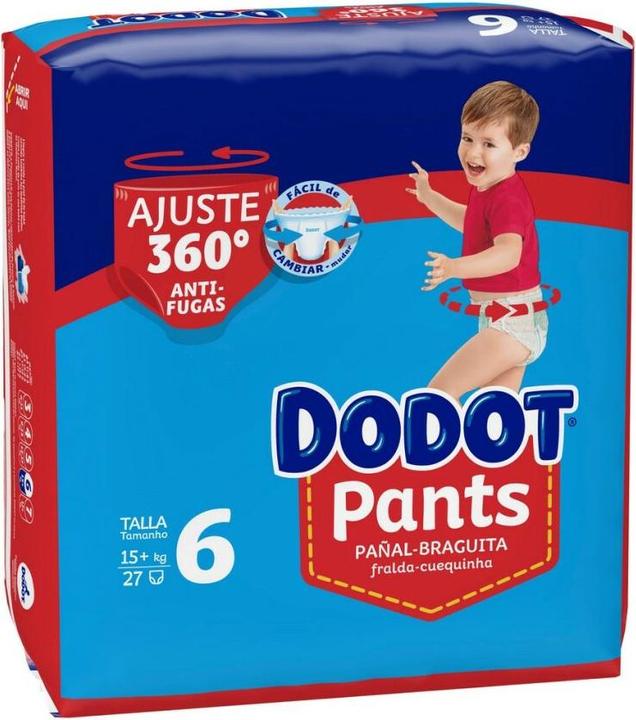 Dodot P trousers Talla 6 27 Uds (27 Piece)