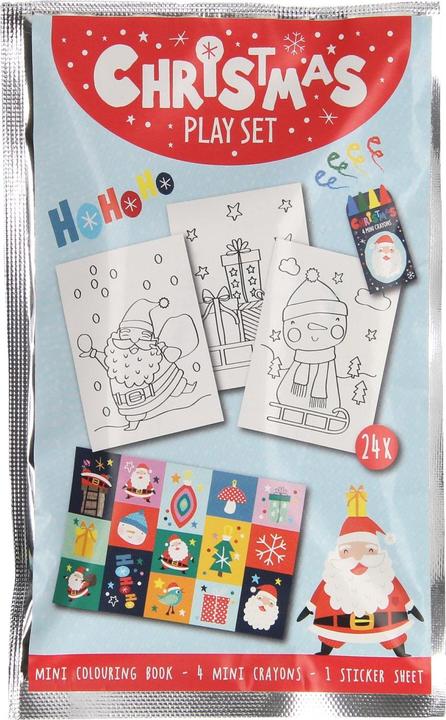 Actual product image Treats set: colouring book, crayons and sticker sheet - cherry