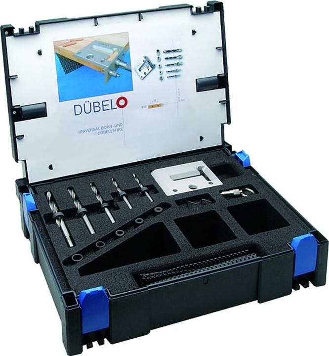 Image du produit Dübelo Gabarit de perçage universel (5 mm, 6 mm, 8 mm, 10 mm, 12 mm)