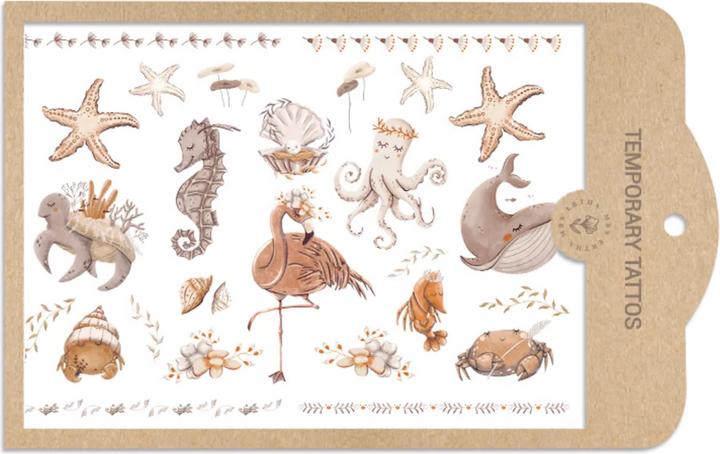 Actual product image Mrs. Ertha Mrs Ertha - Children's tattoos flamingo