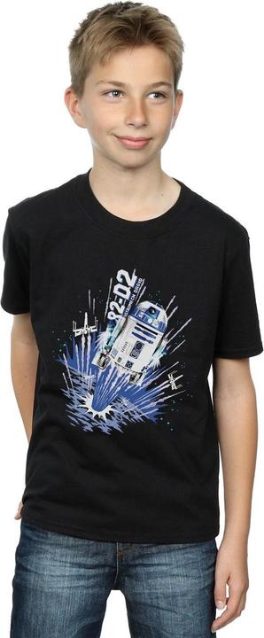Actual product image Star Wars Boys R2-D2 Blast Off T-Shirt (128)