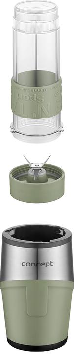 Actual product image Concept SM3480 Blender 570 l Tabletop Blender 500 W Green Stainless Steel (500 W)