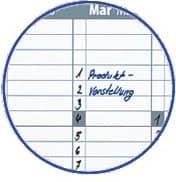 Actual product image Franken Annual planning board magnet (60 x 90 cm)