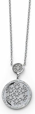 Image du produit Oliver Weber Collection Oliver Weber - Charmant collier en acier avec zirconium cubique Ukulan Magic Blossoms 12321