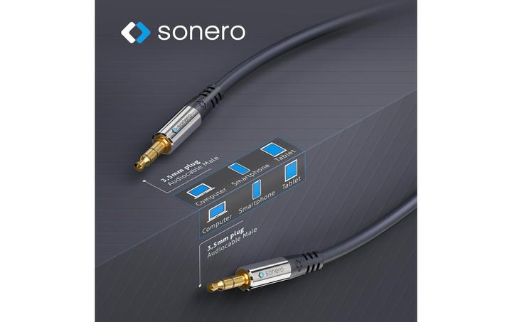 Produktbild Sonero 3.5 mm Klinke – 3.5 mm Klinke (10 m, 3.5mm Klinke (AUX))