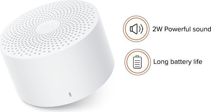 Produktbild Xiaomi Compact Bluetooth Speaker 2 (6 h, Akkubetrieb)