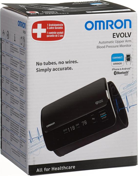 Actual product image Omron Evolv (Blood pressure monitor upper arm)